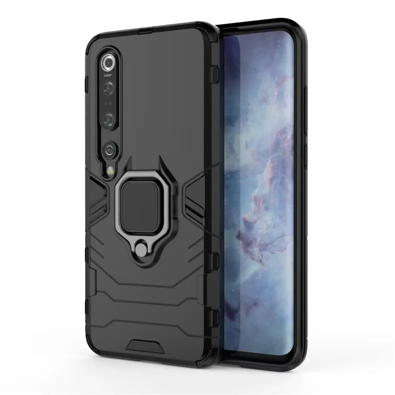 

For Xiaomi mi Note 10 pro Case Armor Ring Magnetic Car Holder case For xiaomi MI cc9 pro note 10 lite mi 10 youth 5G case Global