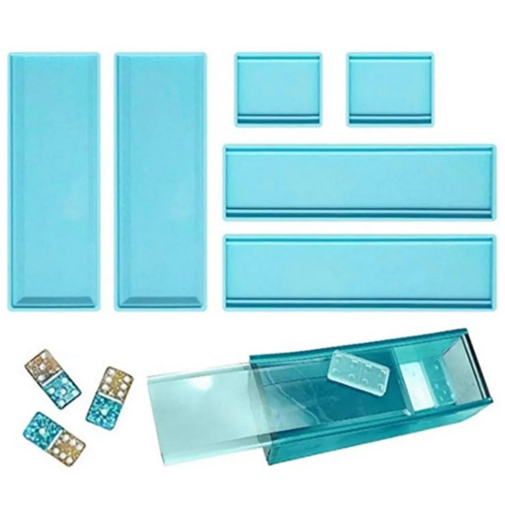 New 1 Set Domino Storage Box Epoxy Resin Mold Container Casting Silicone Mould Diy Crafts Making Toolse
New 1 Set Domino Storage Box Epoxy Resin Mold Container Casting Silicone Mould Diy Crafts Making Toolse