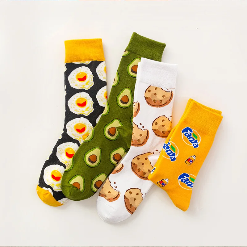 1 Pairs Cotton Cute Socks Women's Tube Socks INS Wind Trend Stockings Gourmet Snacks Avocado Stockings High Tube Net Red Socks
1 Pairs Cotton Cute Socks Women's Tube Socks INS Wind Trend Stockings Gourmet Snacks Avocado Stockings High Tube Net Red Socks