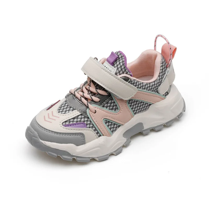 2021 Spring Kids Shoes Casuals Hook & Loop Striped Round Toe Fashion Neutral Concise Air mesh All-match Non-slip Sneakers
2021 Spring Kids Shoes Casuals Hook & Loop Striped Round Toe Fashion Neutral Concise Air mesh All-match Non-slip Sneakers