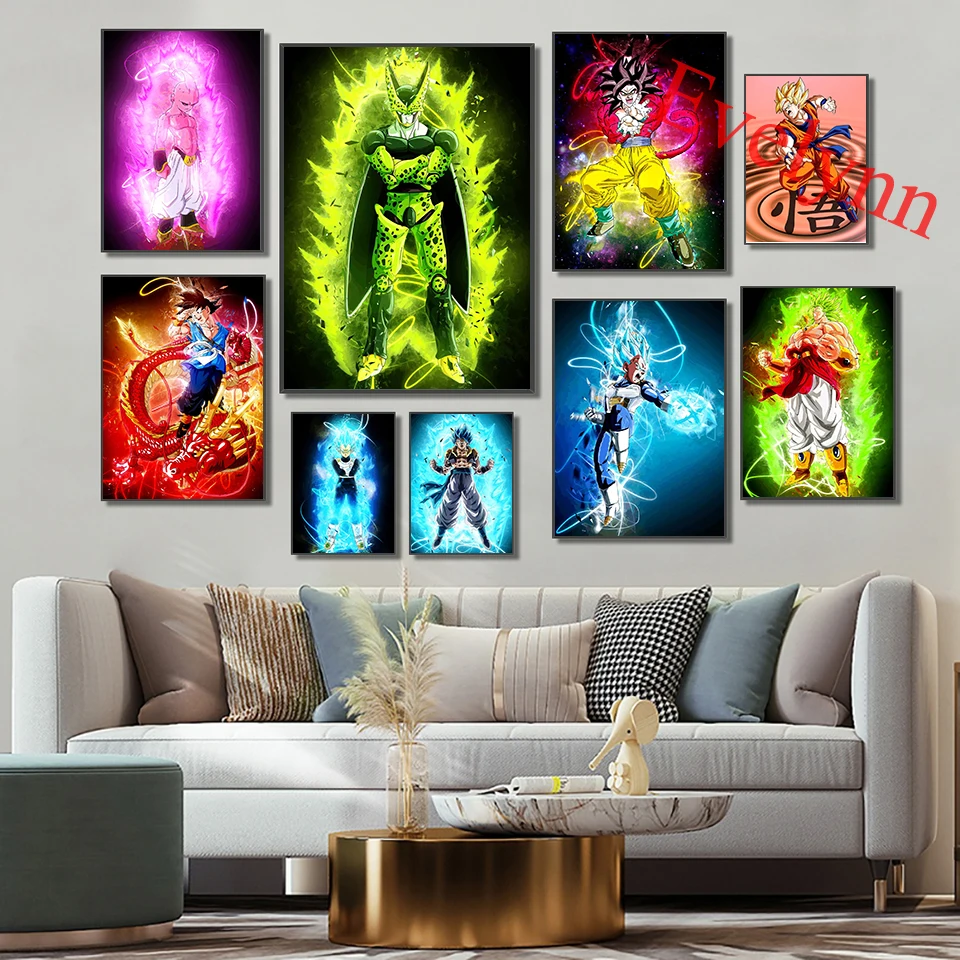 Japanese Anime Dragon Ball Super Goku Poster Nordic Wall Art Print Cartoon Children Room Decor Modern Living Room Decor Canva 
Japanese Anime Dragon Ball Super Goku Poster Nordic Wall Art Print Cartoon Children Room Decor Modern Living Room Decor Canva