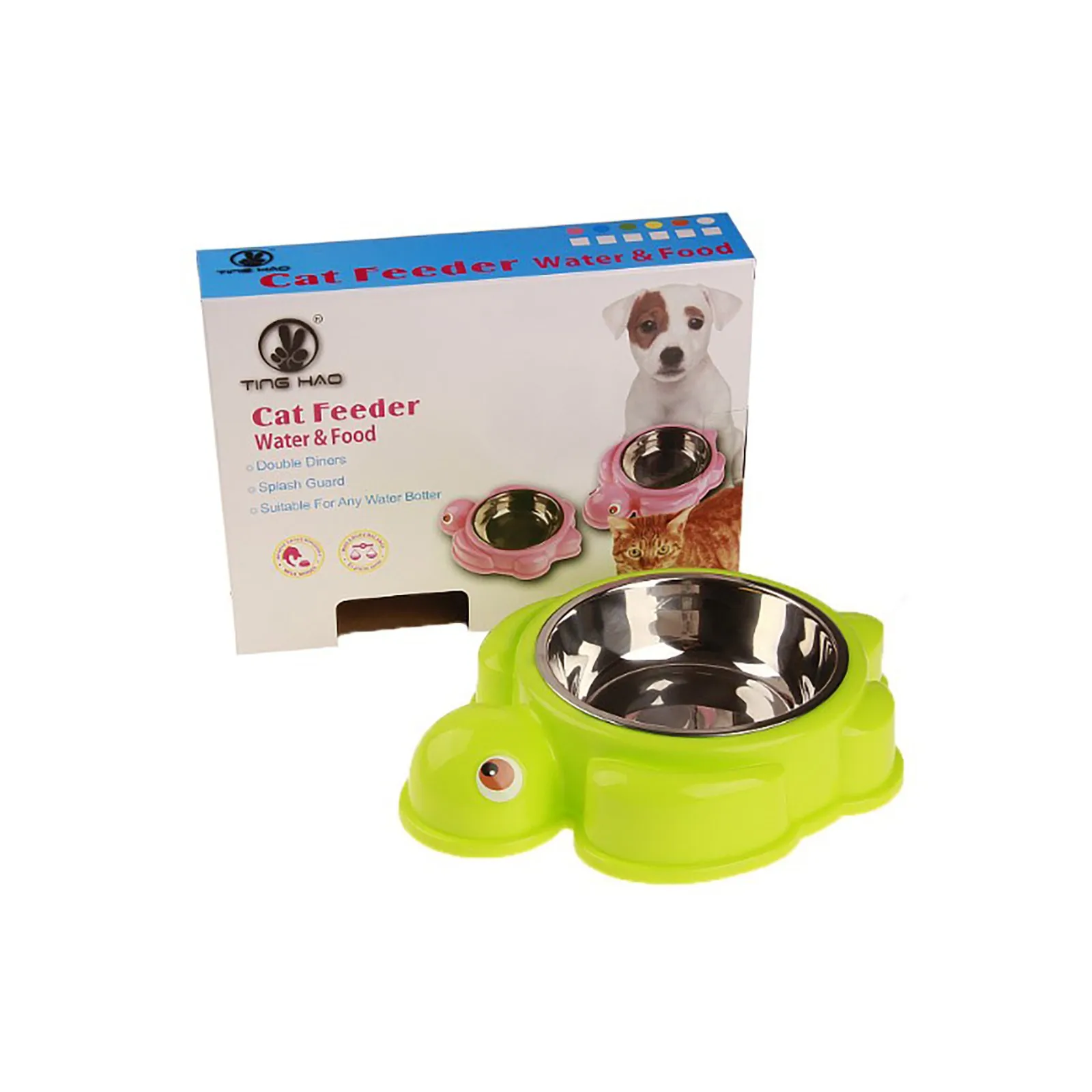 Pet Bowls Dog Cat Food Water Feeder Stainless Steel Pet Drinking Dish Feeder Cat Puppy Feeding Supplies Small Dog Accessories 
Pet Bowls Dog Cat Food Water Feeder Stainless Steel Pet Drinking Dish Feeder Cat Puppy Feeding Supplies Small Dog Accessories