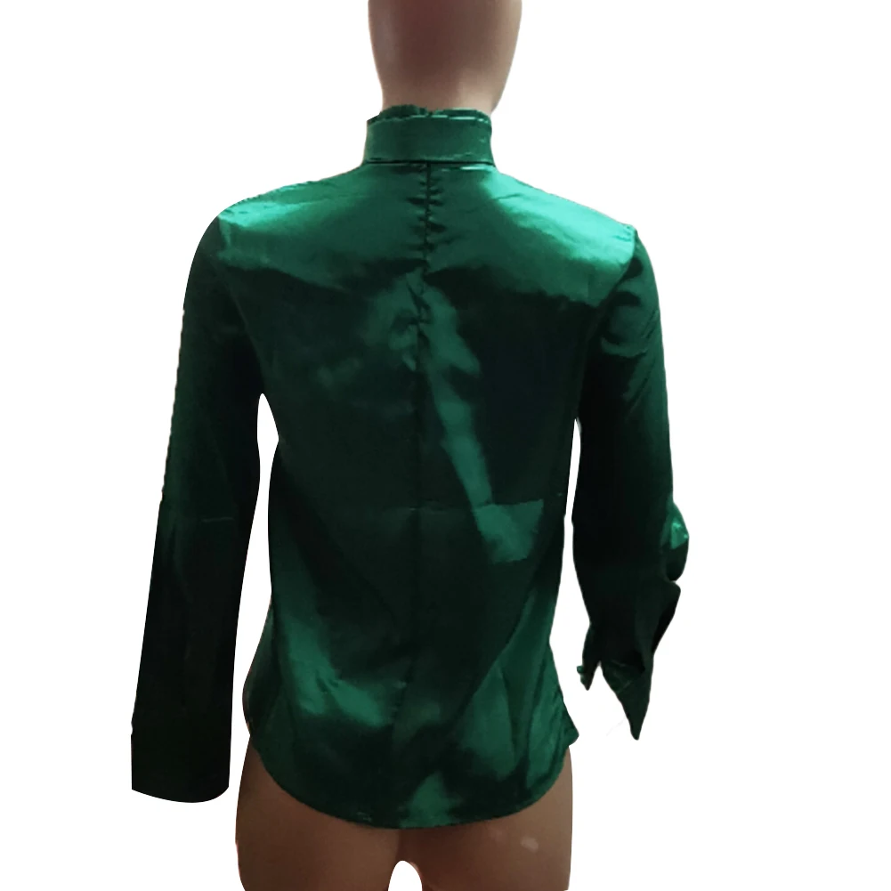 Office Lady Long Sleeve Turtle Neck Ribbon Pullover Shirt Button Cuff Blouses
Office Lady Long Sleeve Turtle Neck Ribbon Pullover Shirt Button Cuff Blouses