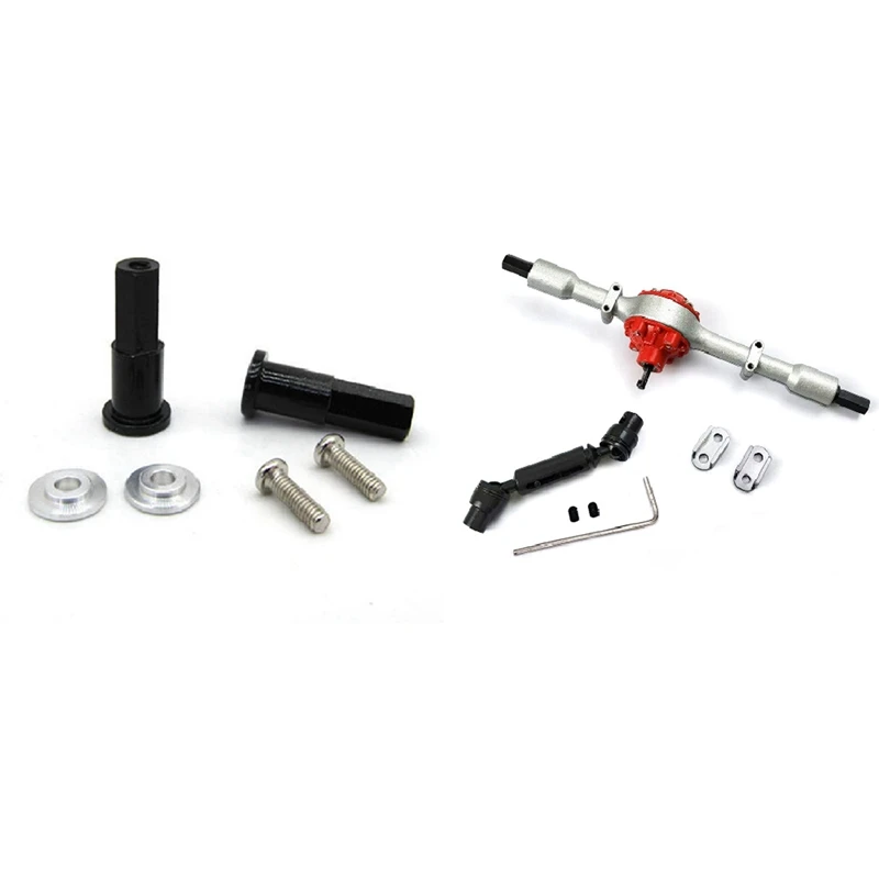 2 Set RC Car Part: 1 Set Metal Rear Bridge Axle With Steel Gear & 1 Set 5Mm Metal Combiner Wheel Hub Hex Adapter
2 Set RC Car Part: 1 Set Metal Rear Bridge Axle With Steel Gear & 1 Set 5Mm Metal Combiner Wheel Hub Hex Adapter