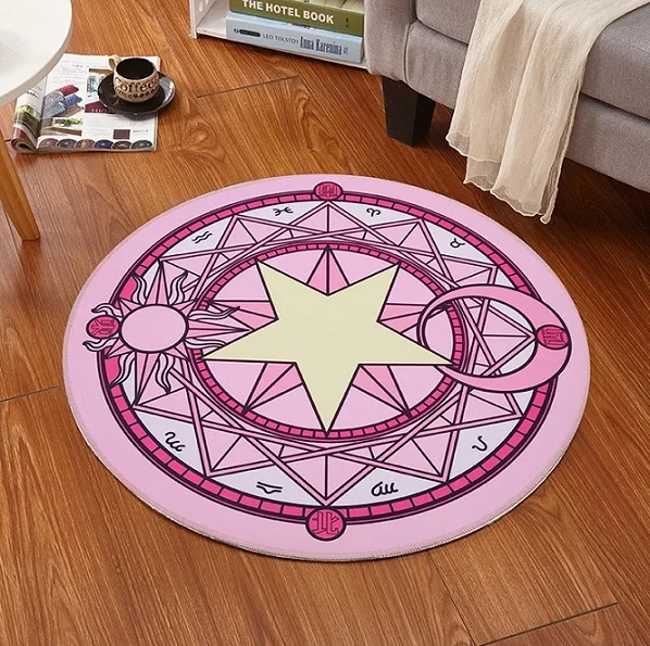 Аниме Cardcaptor Sakura Kinomoto Sakura круглая стильная декорация пушистые коврики противоскользящая ворсистая зона домашняя спальня ковер пол
Аниме Cardcaptor Sakura Kinomoto Sakura круглая стильная декорация пушистые коврики противоскользящая ворсистая зона домашняя спальня ковер пол