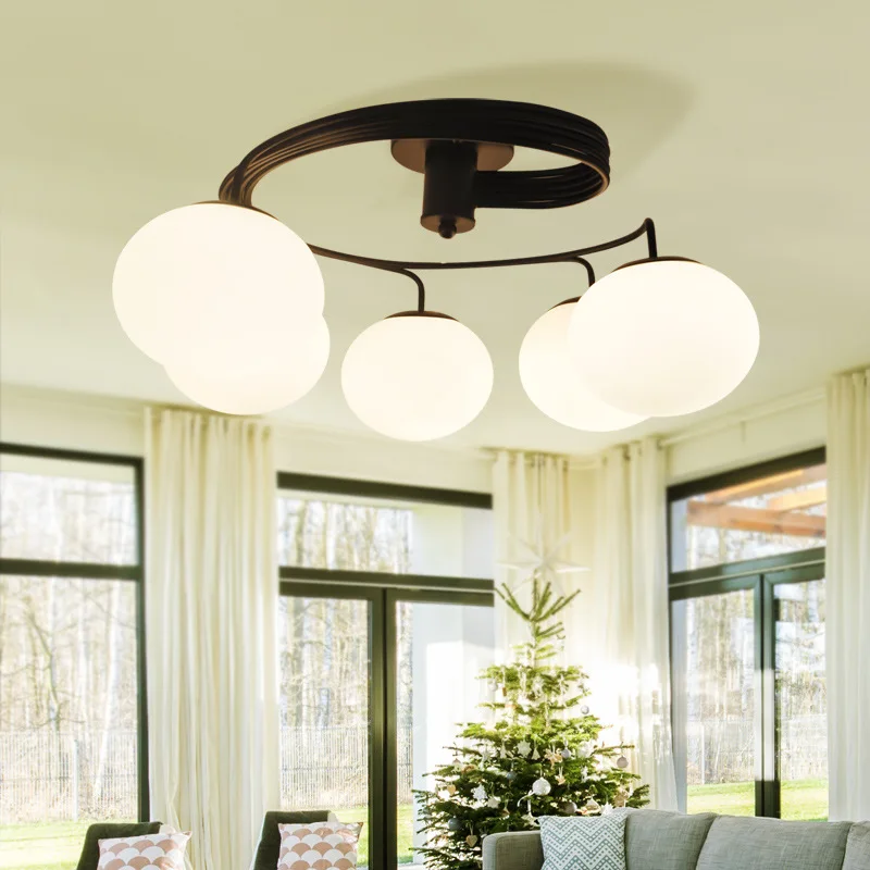 Скандинавский светодиодный потолочный светильник, декоративное освещение для гостиной, кафе, отеля, кухни
Скандинавский светодиодный потолочный светильник, декоративное освещение для гостиной, кафе, отеля, кухни