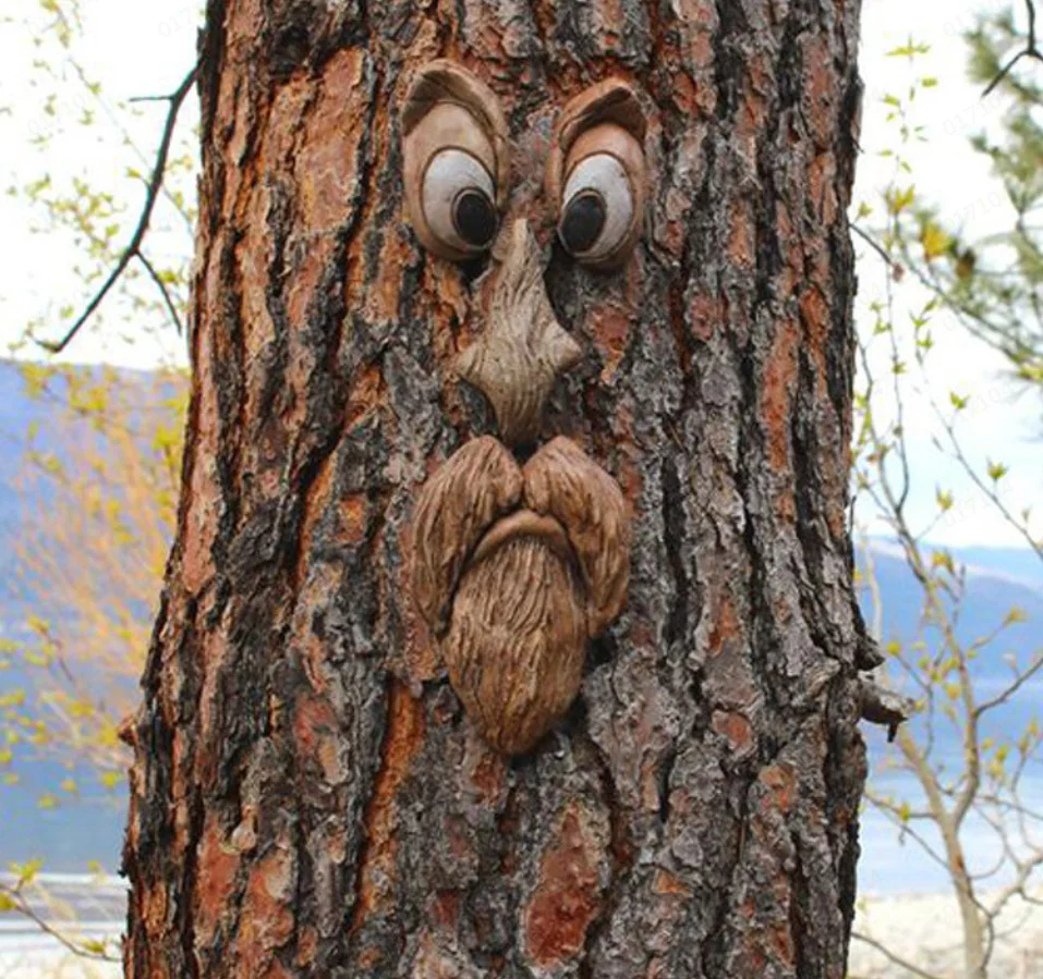 Bark Ghost Face Facial Features Decoration Easter Outdoor Creative Props DIY Party Decorations Tree Monsters Ornaments
Bark Ghost Face Facial Features Decoration Easter Outdoor Creative Props DIY Party Decorations Tree Monsters Ornaments