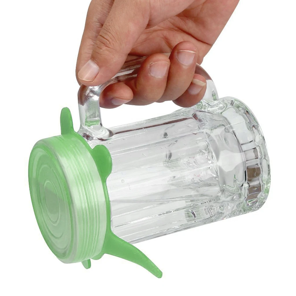 2 Set Green SAFETY Silicone Stretch Lids Pot Cup Bowl Covers Non-toxic 
2 Set Green SAFETY Silicone Stretch Lids Pot Cup Bowl Covers Non-toxic