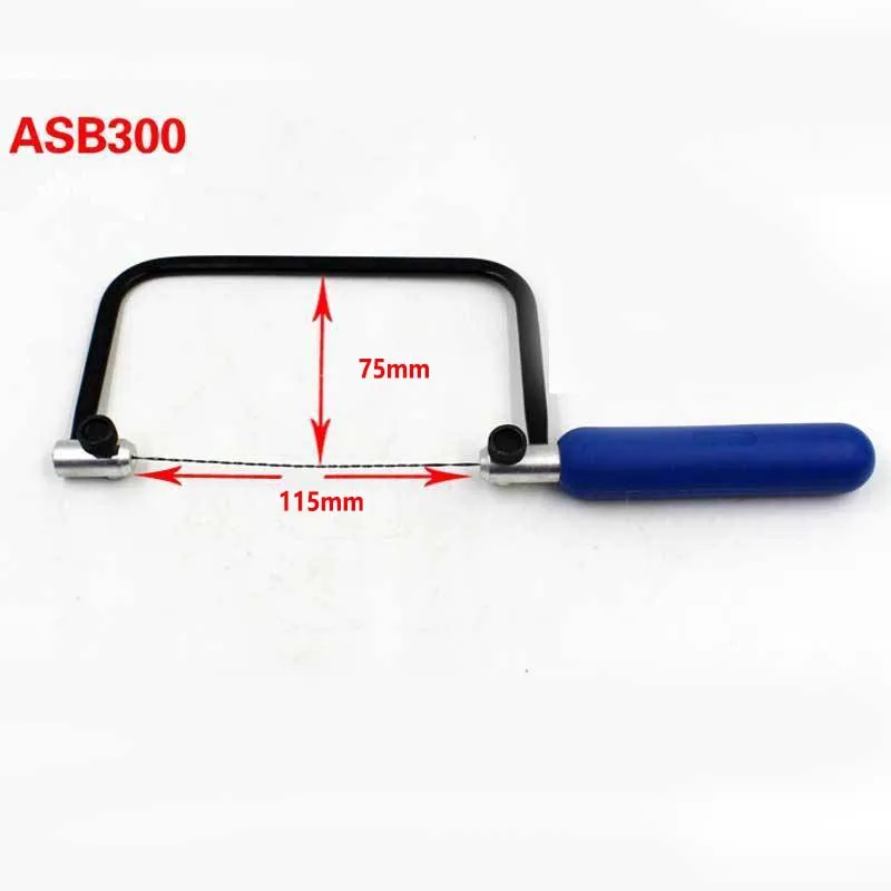 ASB 300/ASB 400/ASB 500 Saw Soft Grip Handle For Wood Plastic Board Repair Hand Tool U-Shape Sawbow Coping Saw
ASB 300/ASB 400/ASB 500 Saw Soft Grip Handle For Wood Plastic Board Repair Hand Tool U-Shape Sawbow Coping Saw
