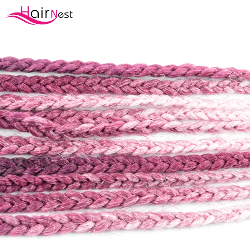 Hair Nest Box Braid 20Inch Crochet Hair Ombre Color Hair Extensions Synthetic Braiding Hair for Women
Hair Nest Box Braid 20Inch Crochet Hair Ombre Color Hair Extensions Synthetic Braiding Hair for Women