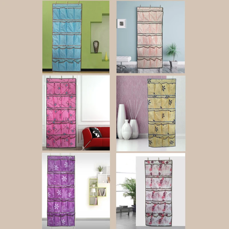 Oxford cloth door slippers hanging bag multi-storage cloth bag multi-layer socks wall hanging debris sorting bag storage tool 
Oxford cloth door slippers hanging bag multi-storage cloth bag multi-layer socks wall hanging debris sorting bag storage tool