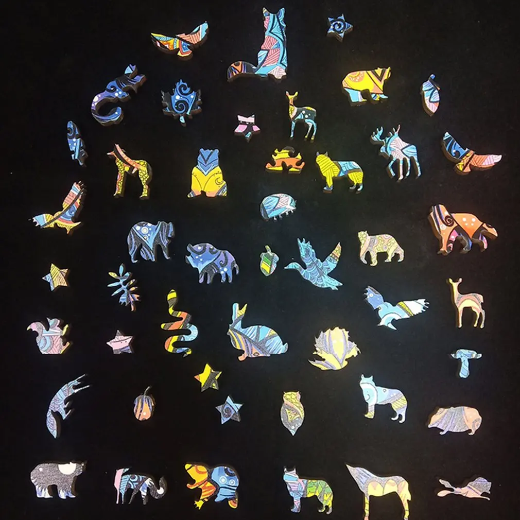 Wooden Animal Puzzles Irregular 3D For Adults Diy Puzzle Animal Shaped Puzzles Christmas Gifts For Kids Jigsaw
Wooden Animal Puzzles Irregular 3D For Adults Diy Puzzle Animal Shaped Puzzles Christmas Gifts For Kids Jigsaw