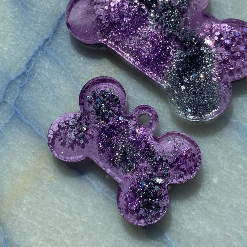 Shiny Tag Label Dog Bone Keychain Casting Silicone Mold Crystal Epoxy Resin Mold DIY Crafts Jewelry Making Tools X7XB
Shiny Tag Label Dog Bone Keychain Casting Silicone Mold Crystal Epoxy Resin Mold DIY Crafts Jewelry Making Tools X7XB