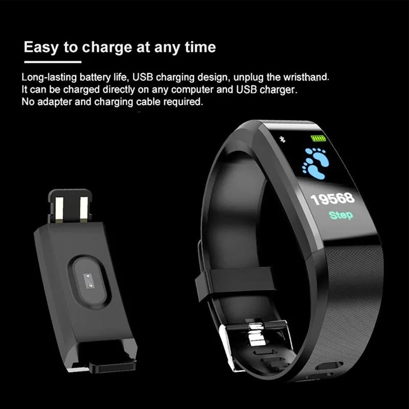Waterproof Electronic Watch Sport Smart Bracelet Heart Rate Blood Pressure Monitor Fitness Kids Wrist For IOS iPhone Android
Waterproof Electronic Watch Sport Smart Bracelet Heart Rate Blood Pressure Monitor Fitness Kids Wrist For IOS iPhone Android