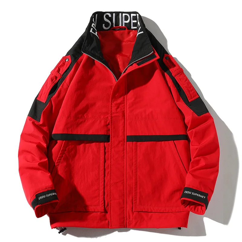 Autumn New Men Jacket Coat Streetwear Casual Jackets Windbreaker Clothes High Street Hip Hop Male Jacket For Men Safari Style
Autumn New Men Jacket Coat Streetwear Casual Jackets Windbreaker Clothes High Street Hip Hop Male Jacket For Men Safari Style