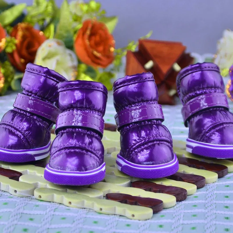NEW 4Pcs/Set Winter Pet Dog Shoes Warm Snow Boots Waterproof Small Dogs Non Slip Casual Shoes For ChiHuaHua Pug Pet Product
NEW 4Pcs/Set Winter Pet Dog Shoes Warm Snow Boots Waterproof Small Dogs Non Slip Casual Shoes For ChiHuaHua Pug Pet Product
