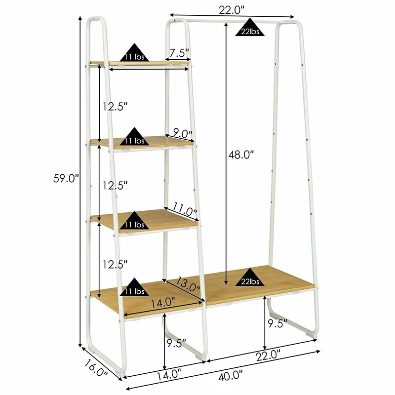 Compact Design Clothes Rack Free Standing Storage Tower Heavy Duty Triangular Metal Frame Durable Solid MDF Board Storage Racks
Compact Design Clothes Rack Free Standing Storage Tower Heavy Duty Triangular Metal Frame Durable Solid MDF Board Storage Racks