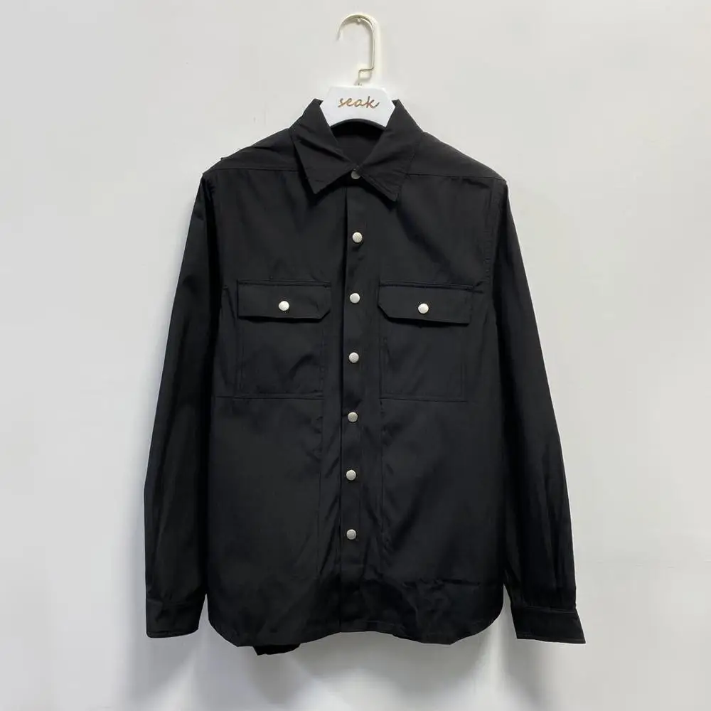 Owen Seak Men Casual Shirt Gothic Men's Clothing Hip Hop Autumn Bottoming Streetwear Long Sleeves Black Shirt
Owen Seak Men Casual Shirt Gothic Men's Clothing Hip Hop Autumn Bottoming Streetwear Long Sleeves Black Shirt