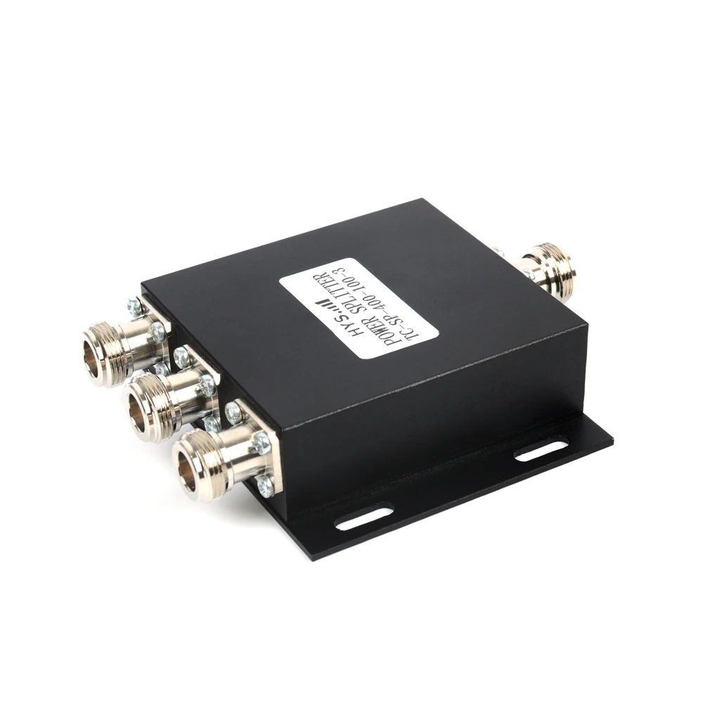 3 Way UHF 400-500MHz Antenna Power Splitter 50W Two Way Radio Repeater Power Divider with N Female connectors
3 Way UHF 400-500MHz Antenna Power Splitter 50W Two Way Radio Repeater Power Divider with N Female connectors