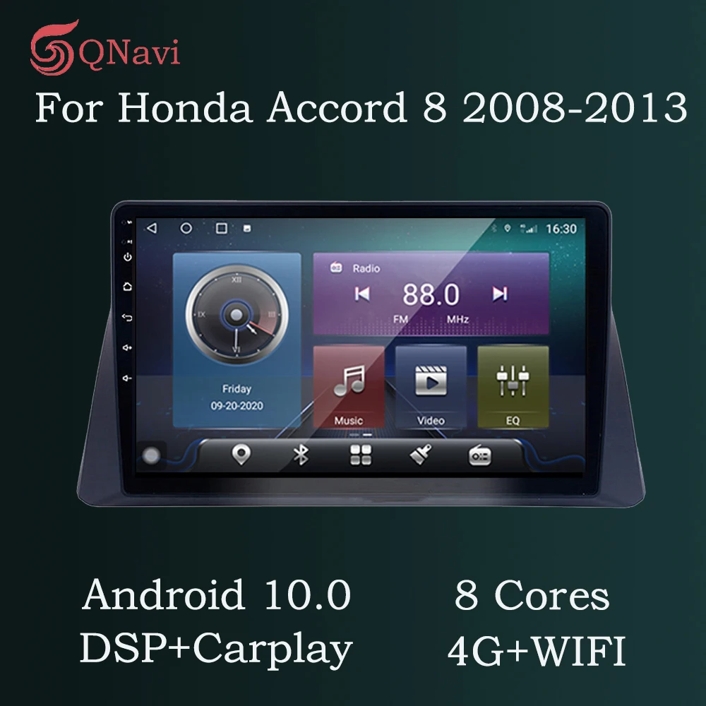 QNavi No DVD 2Din Android 10.0 For Honda Accord 8 2008-2013 Car Radio IPS Head Unit TV SWC OBD DVR Rear View Camera FM AM RDS BT
QNavi No DVD 2Din Android 10.0 For Honda Accord 8 2008-2013 Car Radio IPS Head Unit TV SWC OBD DVR Rear View Camera FM AM RDS BT