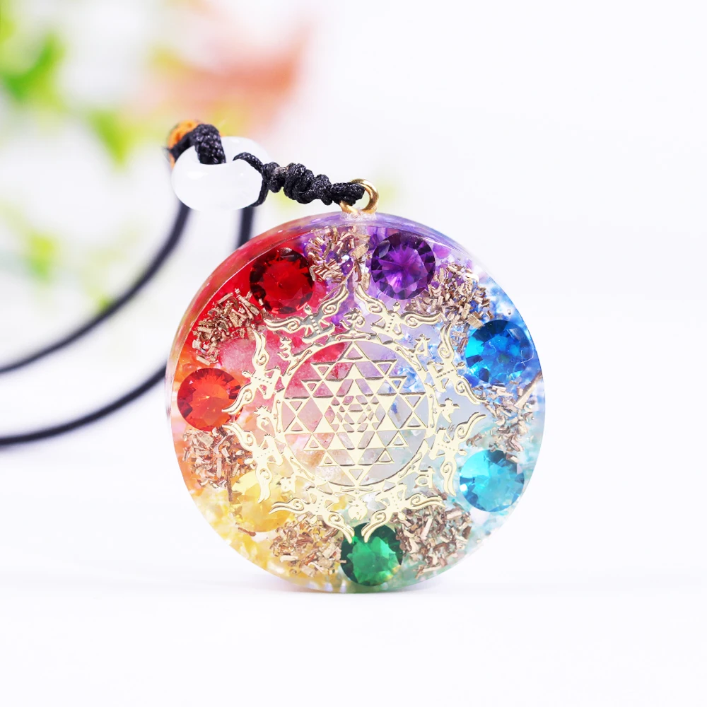 Luminous Chakra Zircon Pendant Orgonite Necklace Balancing Positive Energy Harmony Luck Yoga Meditation Reiki Natural
Luminous Chakra Zircon Pendant Orgonite Necklace Balancing Positive Energy Harmony Luck Yoga Meditation Reiki Natural
