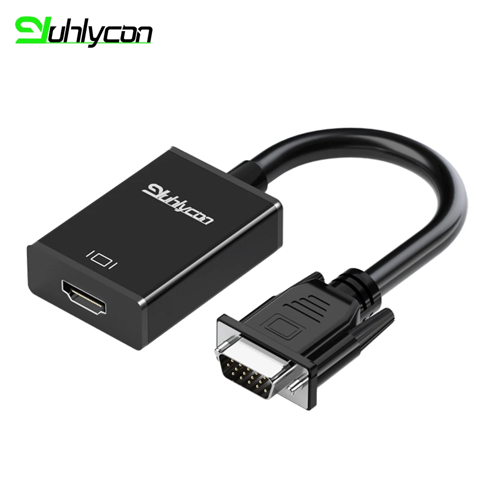 VGA до 1080P HDMI-совместимого адаптера цифро-аналоговый преобразователь кабель для Xbox PS4 портативных ПК ТВ коробка к проектору дисплей HD ТВ 
VGA до 1080P HDMI-совместимого адаптера цифро-аналоговый преобразователь кабель для Xbox PS4 портативных ПК ТВ коробка к проектору дисплей HD ТВ