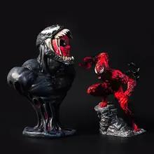 Marvel Character Venom & Carnage Spiderman Bust Figure Model Toys 12-16cm