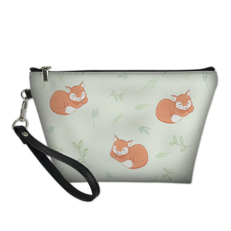 HYCOOL Make Up Bags Women Little Fox Print Female Fashion Casual Toiletry Bag Smooth Zipper Pouch Portable Travel Handbags New
HYCOOL Make Up Bags Women Little Fox Print Female Fashion Casual Toiletry Bag Smooth Zipper Pouch Portable Travel Handbags New