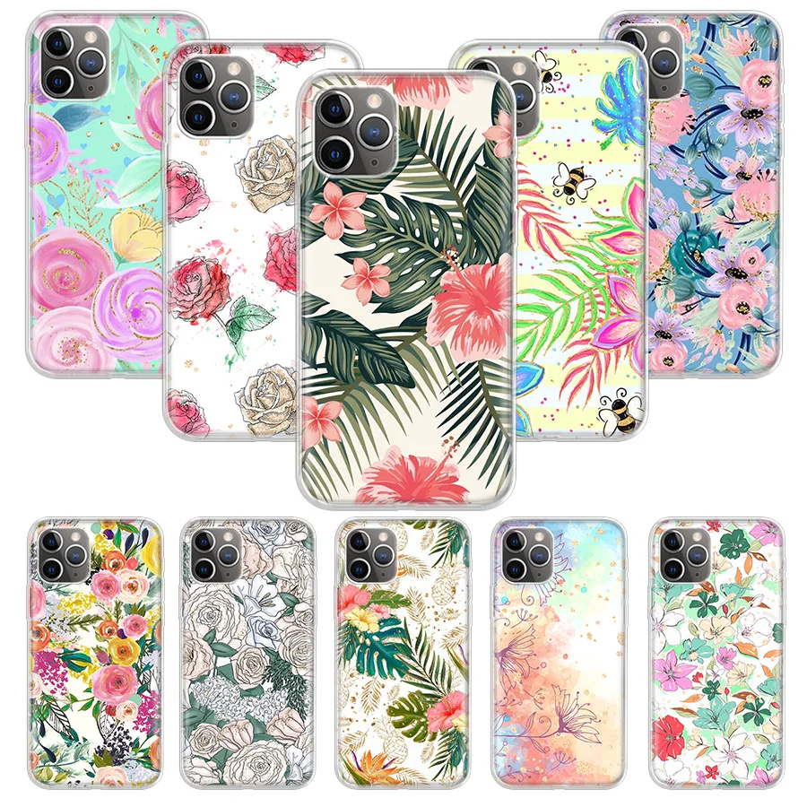 Colorful Flowers Phone Case For iPhone 11 12 13 Pro Max 13 Mini XR X XS Max 7 8 6 6S Plus Silicone Back Cover Funda Capa
Colorful Flowers Phone Case For iPhone 11 12 13 Pro Max 13 Mini XR X XS Max 7 8 6 6S Plus Silicone Back Cover Funda Capa
