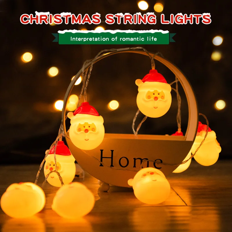 LED String Lights Room Decoration Accessories Christmas Hanging Lights Plug Holiday Lights Merry Christmas LED Household Lights
LED String Lights Room Decoration Accessories Christmas Hanging Lights Plug Holiday Lights Merry Christmas LED Household Lights