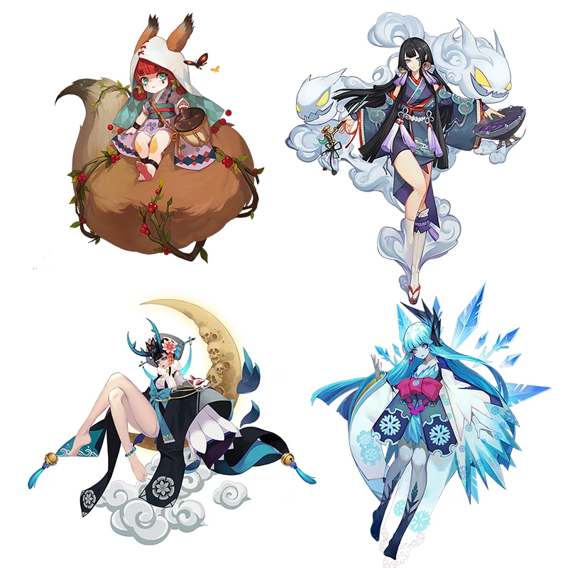 Three Ratels CYX8 ONMYOUJI аниме Наклейка на стену для габинета геймера ноутбука мобильный