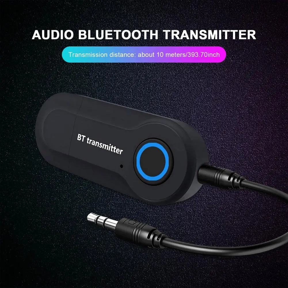 Приемник-передатчик Bluetooth 5 0 2 в 1 беспроводной аудио адаптер APTX с низкой задержкой