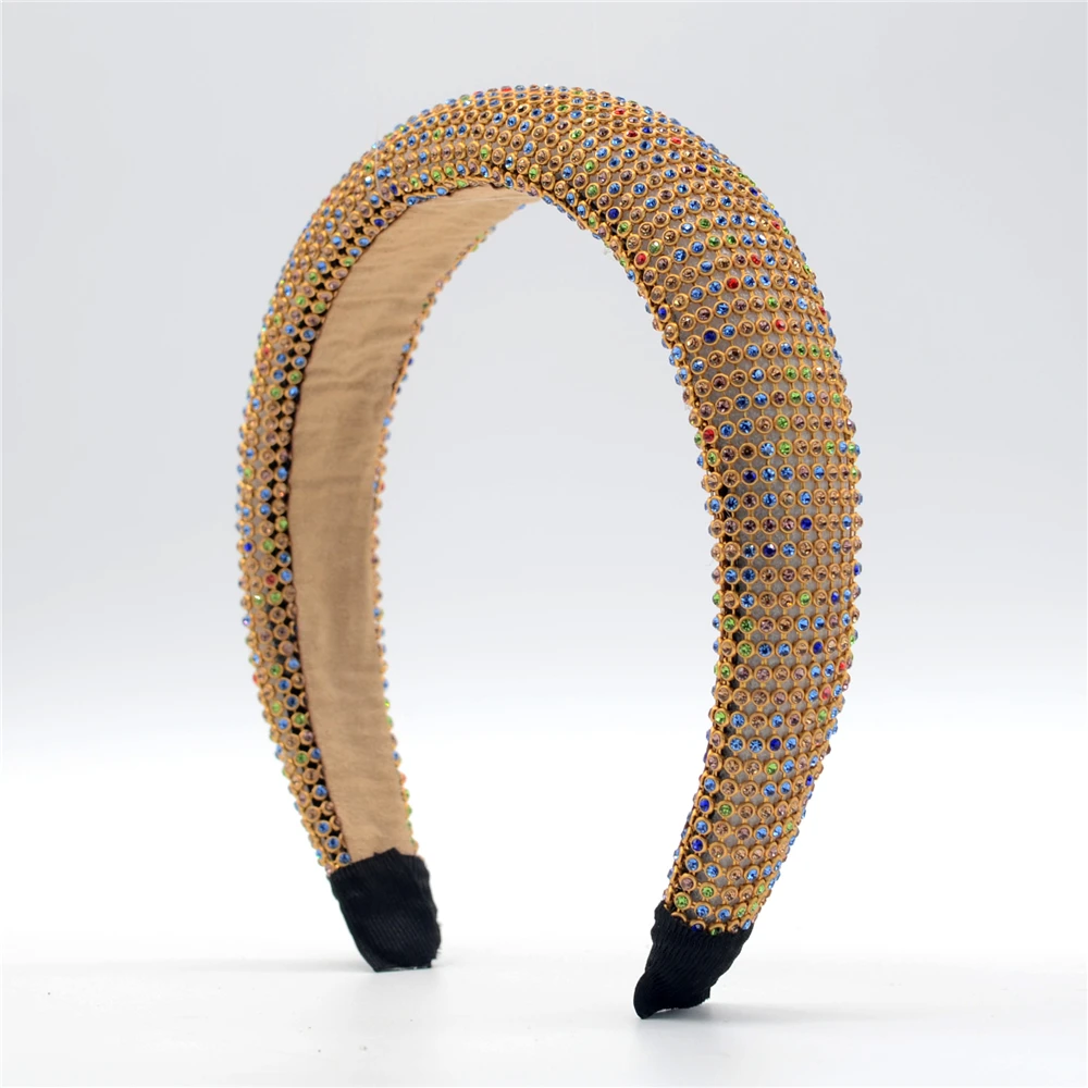 Hot European American Baroque Headband Full Drill Wide-sided Sponge Hairband Rhinestone Hair Hoops Women Girls Hair Accessories
Hot European American Baroque Headband Full Drill Wide-sided Sponge Hairband Rhinestone Hair Hoops Women Girls Hair Accessories