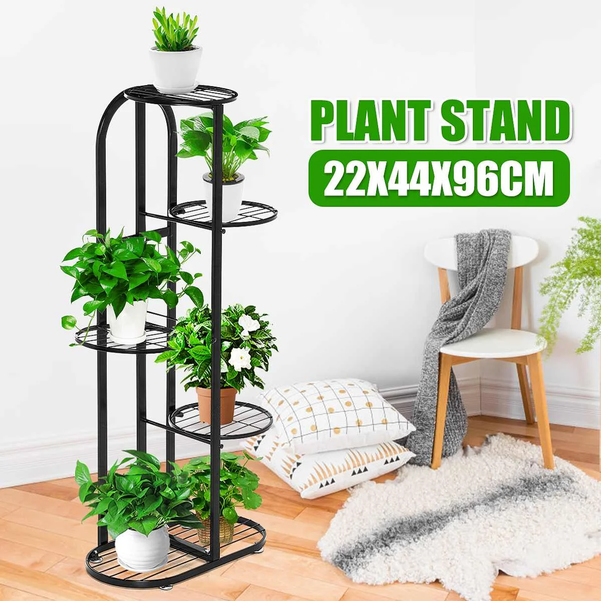 5-Tier Metal Plant Stand & Flower Pot Holder Garden Art Tree Design Shelf Stand Home Office Indoor Outdoor Decor
5-Tier Metal Plant Stand & Flower Pot Holder Garden Art Tree Design Shelf Stand Home Office Indoor Outdoor Decor