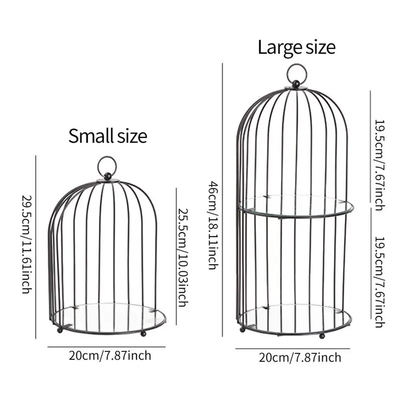 Nordic Iron Storage Shelf Creative Birdcage Cosmetic Organizer Make-Up Storage Racks Lipstick Perfume Shelf Holder Container
Nordic Iron Storage Shelf Creative Birdcage Cosmetic Organizer Make-Up Storage Racks Lipstick Perfume Shelf Holder Container