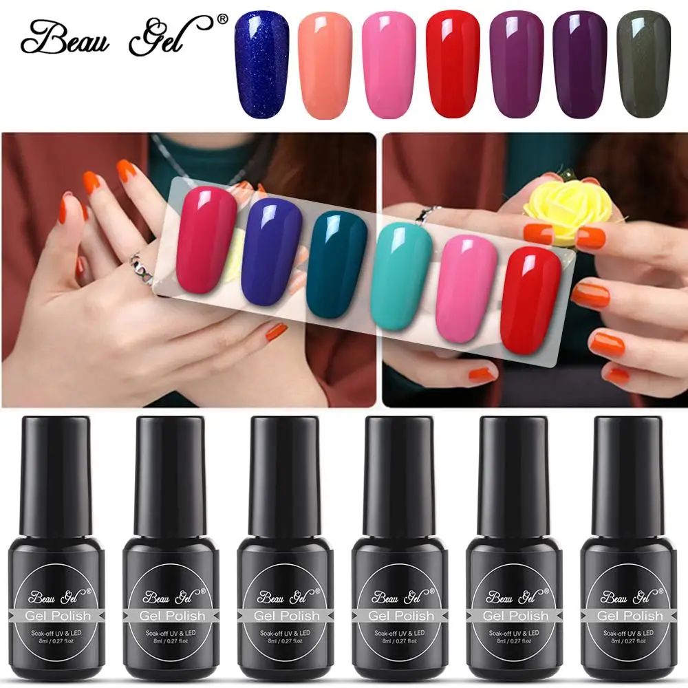 Beau гель 8 мл Гель-лак для ногтей грунтовка Однотонная одежда лак для ногтей гель-лаки для ногтей УФ светодиодный лак для верхнего и базового ... 
Beau гель 8 мл Гель-лак для ногтей грунтовка Однотонная одежда лак для ногтей гель-лаки для ногтей УФ светодиодный лак для верхнего и базового ...