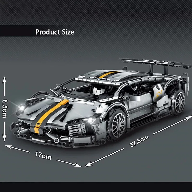 New Technical Racing Car MOC Model Building Blocks Creator Assembly Sports Vehicle Supercar Bricks Children's Toys for Boyfriend
New Technical Racing Car MOC Model Building Blocks Creator Assembly Sports Vehicle Supercar Bricks Children's Toys for Boyfriend