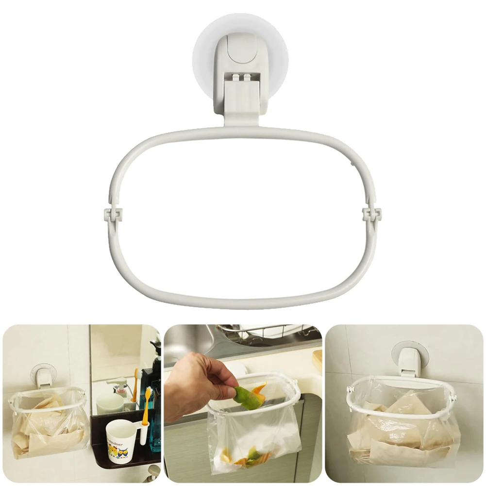 Trash Bag Holder Suction Cup Plastic Frame Garbage Bag Rack Plastic Bag Holder Hanging Organizer For Bathroom Kitchen Office
Trash Bag Holder Suction Cup Plastic Frame Garbage Bag Rack Plastic Bag Holder Hanging Organizer For Bathroom Kitchen Office