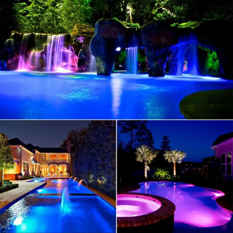 12VPool Light Wall Mounted Led Wireless Remote Control Underwater Ambient Light RGB Outdoor Garden Swimming Pool Decoration Lamp
12VPool Light Wall Mounted Led Wireless Remote Control Underwater Ambient Light RGB Outdoor Garden Swimming Pool Decoration Lamp