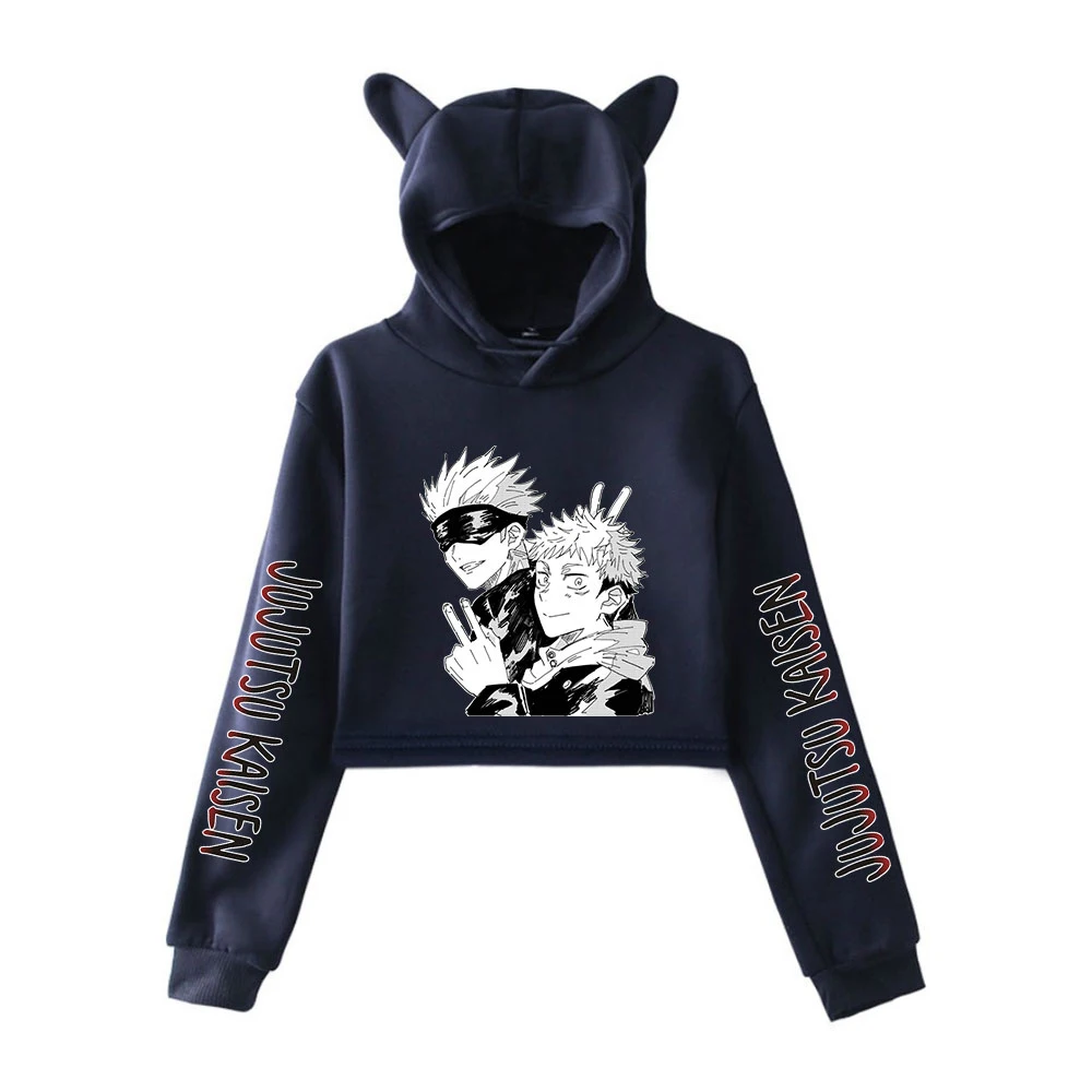 Crop Top Hoodie Jujutsu Kaisen Clothes Girls Casual Cat Cropped Hoodies Hooded Pullover Female Streetwear Women Long Sleeve 300
Crop Top Hoodie Jujutsu Kaisen Clothes Girls Casual Cat Cropped Hoodies Hooded Pullover Female Streetwear Women Long Sleeve 300