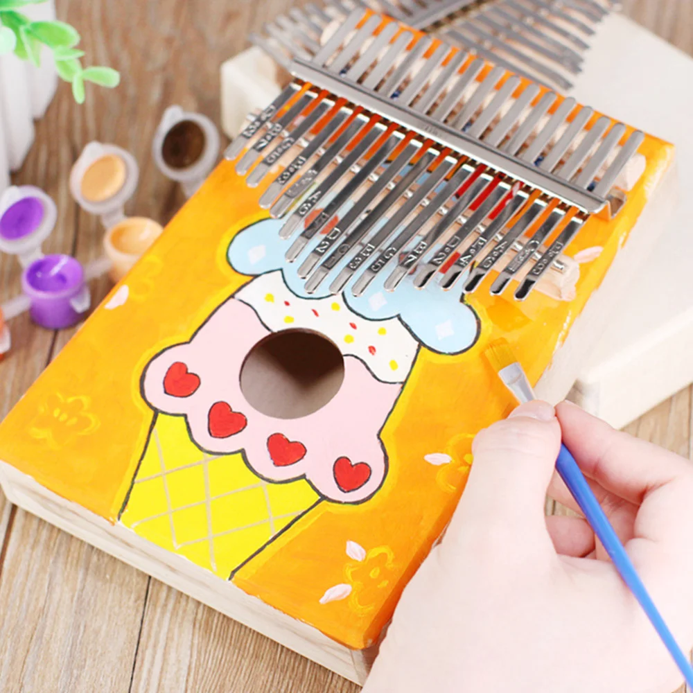 1 Set DIY Thumb Piano Material DIY Wooden White Embryo Kalimba Hand Painting Musical Instruments DIY 17 Sound Thumb Piano Access
1 Set DIY Thumb Piano Material DIY Wooden White Embryo Kalimba Hand Painting Musical Instruments DIY 17 Sound Thumb Piano Access