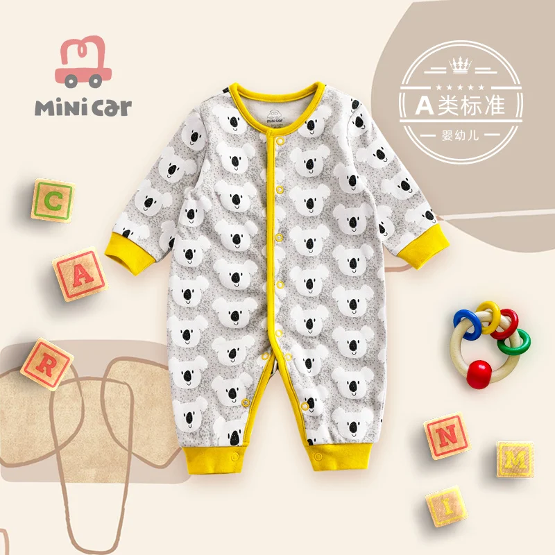 Baby onesies spring and autumn, long-sleeved, thin-cut Darling creepers, baby clothes
Baby onesies spring and autumn, long-sleeved, thin-cut Darling creepers, baby clothes