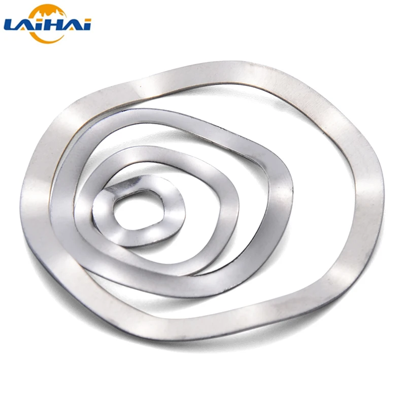 

5-100Pcs 304 Stainless Steel Three Wave Washers Spring Washer M3 M4 M5 M6 M8 M10 M12 M14 M16 M19 M23 M25 M27 M31 M39 M41 M51