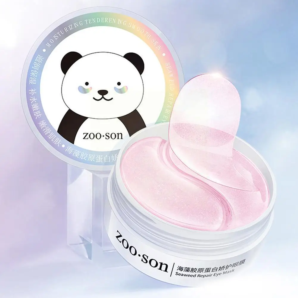 60 Tablets/box Seaweed Collagen Eye Mask Hydrating Care Soothing Gentle Skin Products Mask Eye Eye Lines Improve Moisturizi W6P1
60 Tablets/box Seaweed Collagen Eye Mask Hydrating Care Soothing Gentle Skin Products Mask Eye Eye Lines Improve Moisturizi W6P1