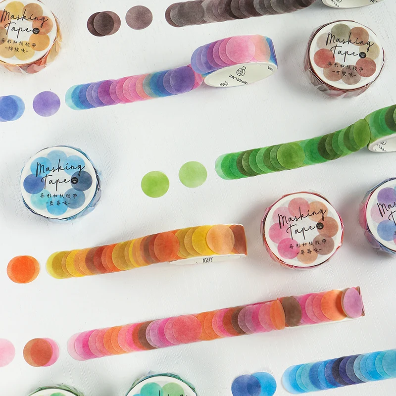 Journamm 100pcs Candy Color Dot Adhesive Stickers Washi Tapes Junk Journaling Scrapbooking Kawaii Decorative Stationery Tapes 
Journamm 100pcs Candy Color Dot Adhesive Stickers Washi Tapes Junk Journaling Scrapbooking Kawaii Decorative Stationery Tapes
