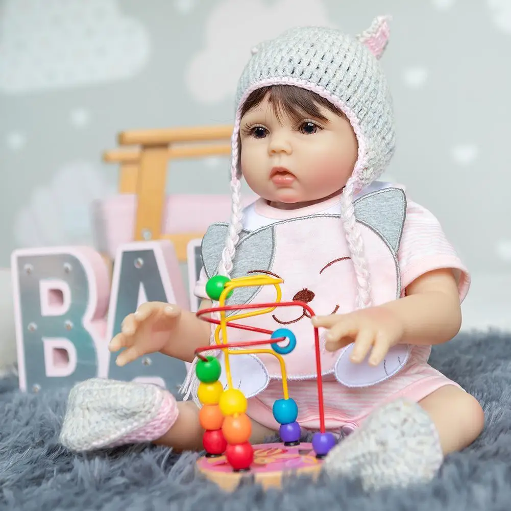 19 Inch 1733 Silicone Toddler Girl 49CM Rebirth With Lifelike Dolls Gifts Set Cute Rabbit Jumpsuit Hat Romper K V7W4
19 Inch 1733 Silicone Toddler Girl 49CM Rebirth With Lifelike Dolls Gifts Set Cute Rabbit Jumpsuit Hat Romper K V7W4