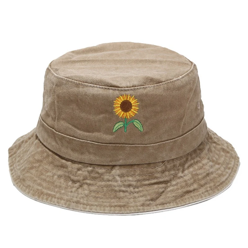 2021 Bucket Hats Women Letter Embroidered Double-sided Fisherman Hat Korean Style Solid Climbing Outdoor Sunscreen Bucket Hat
2021 Bucket Hats Women Letter Embroidered Double-sided Fisherman Hat Korean Style Solid Climbing Outdoor Sunscreen Bucket Hat