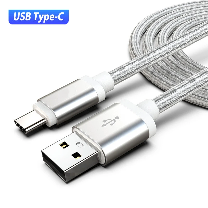 Фото Кабель с разъемом USB Type C для Samsung S20 S10 S9 S8 Plus быстрой зарядки на - купить
