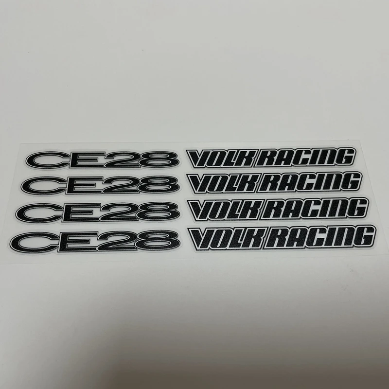 4 шт./компл. автомобильный Стайлинг JDM наклейка на колесо лучей VOLK CE28 ПВХ декоративная наклейка на обод колеса водонепроницаемая
4 шт./компл. автомобильный Стайлинг JDM наклейка на колесо лучей VOLK CE28 ПВХ декоративная наклейка на обод колеса водонепроницаемая