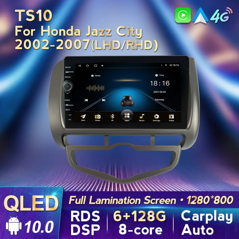MLOVELINQLEDSuitable for HONDA JAZZ City 2002-2007 Car multimedia stereo GPS radio LHD left drive RHD right drive 2din dvd
MLOVELINQLEDSuitable for HONDA JAZZ City 2002-2007 Car multimedia stereo GPS radio LHD left drive RHD right drive 2din dvd